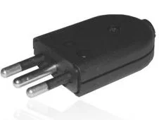 MEC MV0291 ENCHUFE MACHO 16A-2P +T NEGRO