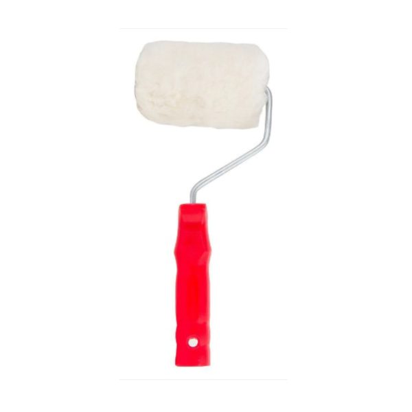 LIZCAL RODILLO CHIPORRO  9 CMS. 4" ROJO