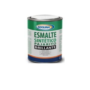 ESMALTE SINTÉTICO PAJARITO 1/4 GL. BLANCO