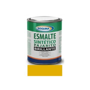 ESMALTE SINTÉTICO PAJARITO 1/4 GL. AMARILLO REY