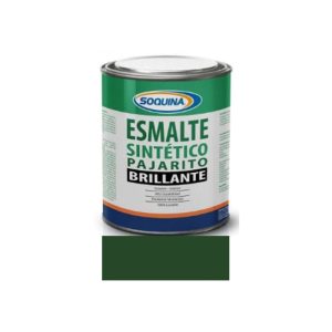 ESMALTE SINTÉTICO PAJARITO 1/4 GL. VERDE TREBOL