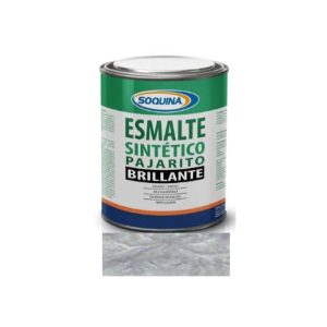 ESMALTE SINTÉTICO PAJARITO 1/4 GL. ALUMINIO