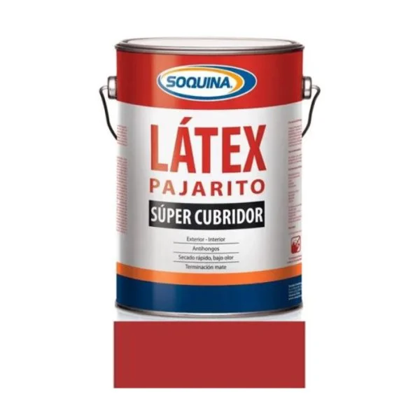 LATEX PAJARITO (GL.) BERMELLON