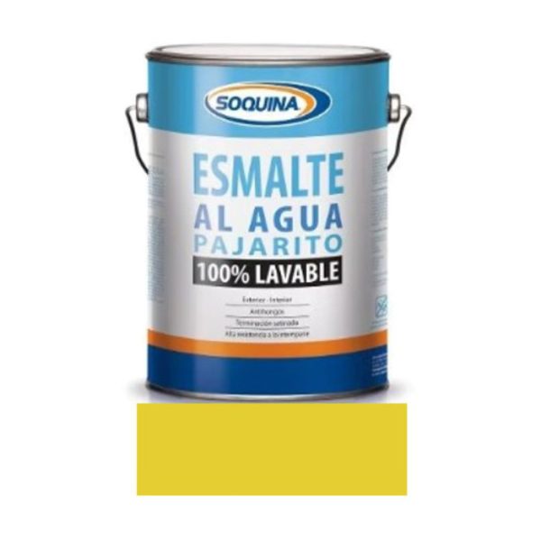 ESMALTE AGUA PAJ/CONST (GL.) VERDE LIMA