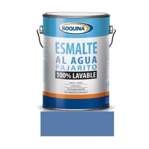 ESMALTE AGUA PAJ/CONST (GL.) PAQUETE VELA