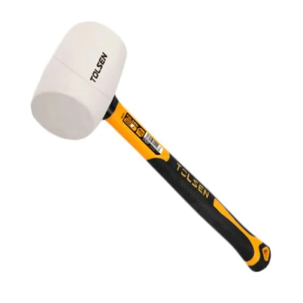 TOLSEN 25175 MARTILLO GOMA BLANCO