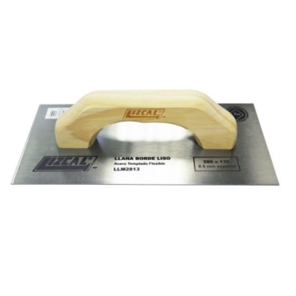 LIZCAL LLANA METALICA LISA 280 X 130 MM.