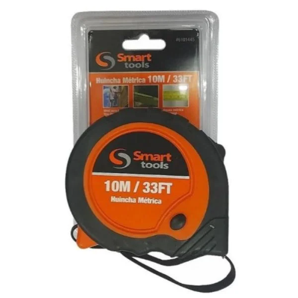 SMART 6101445 HUINCHA MEDIR 10 MTS. C/PLAST