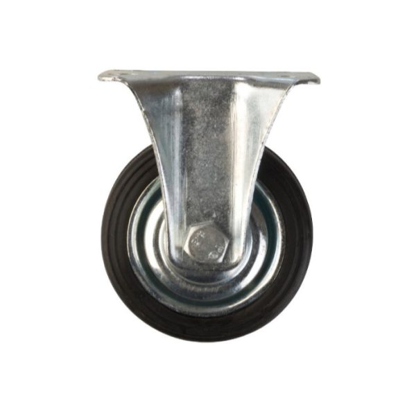 RUEDA 20940 BASE FIJA 3" LLANTA METALICA