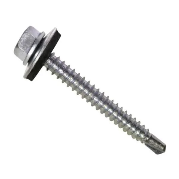 TORNILLO AUTOPERFORANTE 12 X 1 1/2" HEX ZC.GOMA