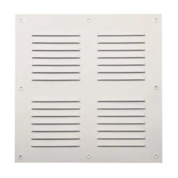 VENTILACION ESMALTADA BLANCA 25 X 25 CMS. (CELOSIDA)