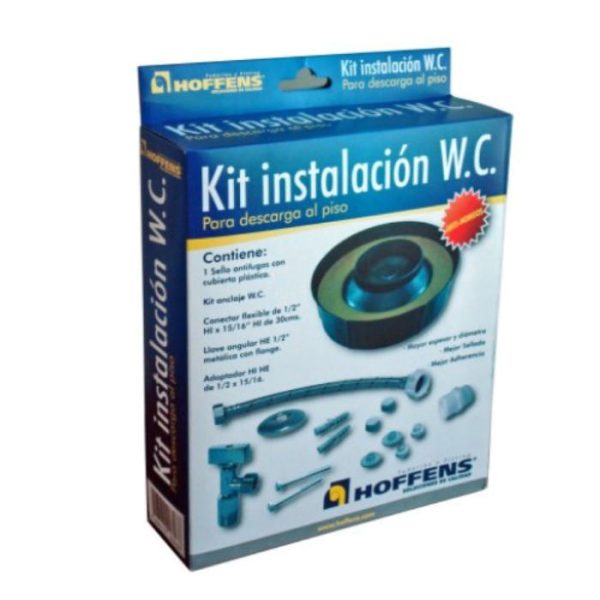 KIT INSTALACION WC C/ ANTIFUGA 20648