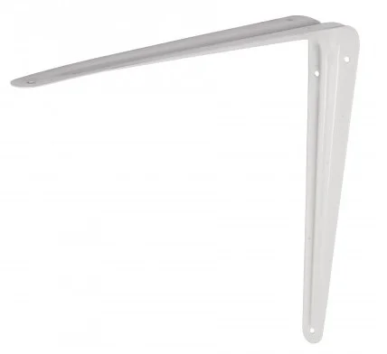 ESCUADRA ESTANTE BLANCA  4" X  5"