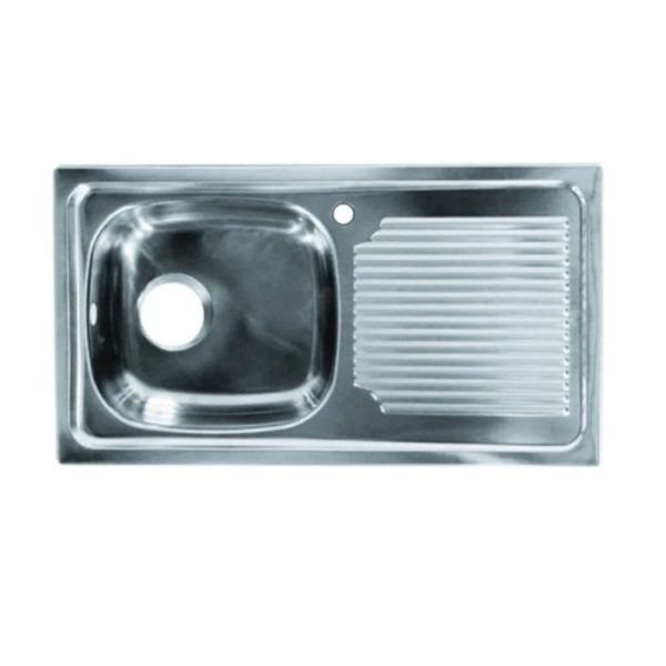 CUB.LAVAPLATO 1.00 MT. DERECHA MONOBLOCK