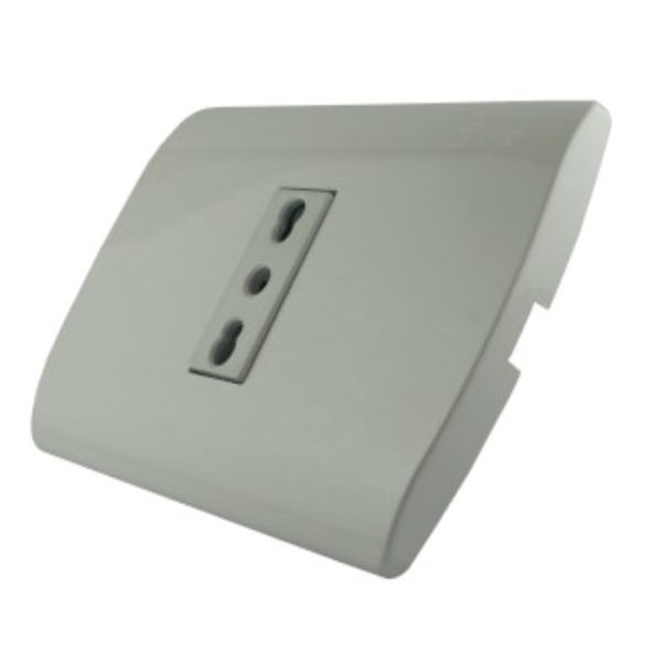 MEC TA0505 TOMA CORRIENTE BIPASO SIMPLE 10-16A BCO