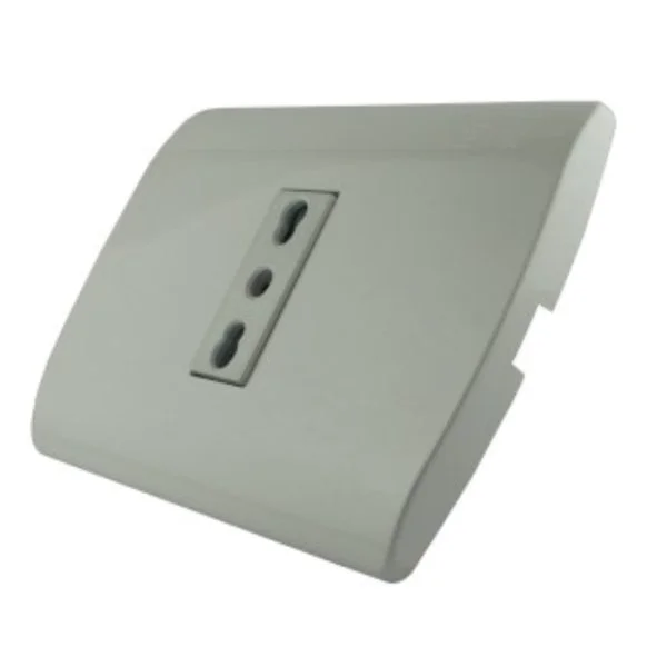 MEC TA0505 TOMA CORRIENTE BIPASO SIMPLE 10-16A BCO