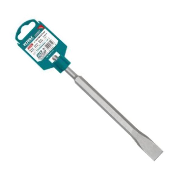 TOTAL TAC15121411 CINCEL PLANO SDS PLUS 20 MM. 14 X 25
