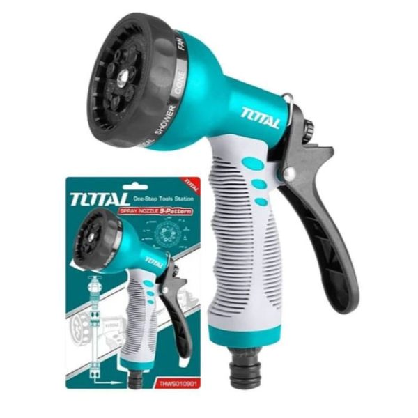 TOTAL THWS010901 PISTOLA DE RIEGO PLASTICA