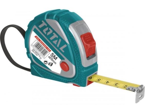 TOTAL TMT126052 HUINCHA MEDIR 5 MTS X 25 MM.