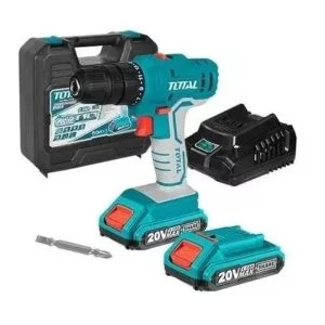 TOTAL TDLI20012 TALADRO INALAMBRICO 20V 10MM 2 BATERIAS