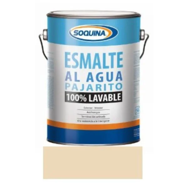 ESMALTE AGUA PAJ/CONST (GL.) VAINILLA