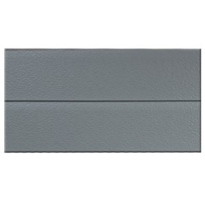 METAL SIDING SH-206 3.9MTS X 38.3CM X 16MM GRIS CLARO