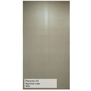 PLANCHA UV 1.22X2.44 1016 MARMOL CAFÉ