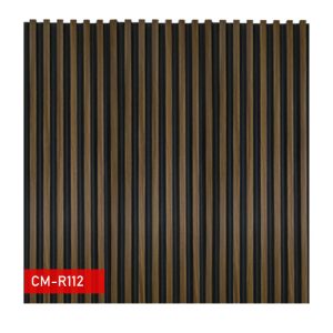 REVESTIMIENTO WALL PANEL BICOLOR CM-R112 CAFE NEGRO