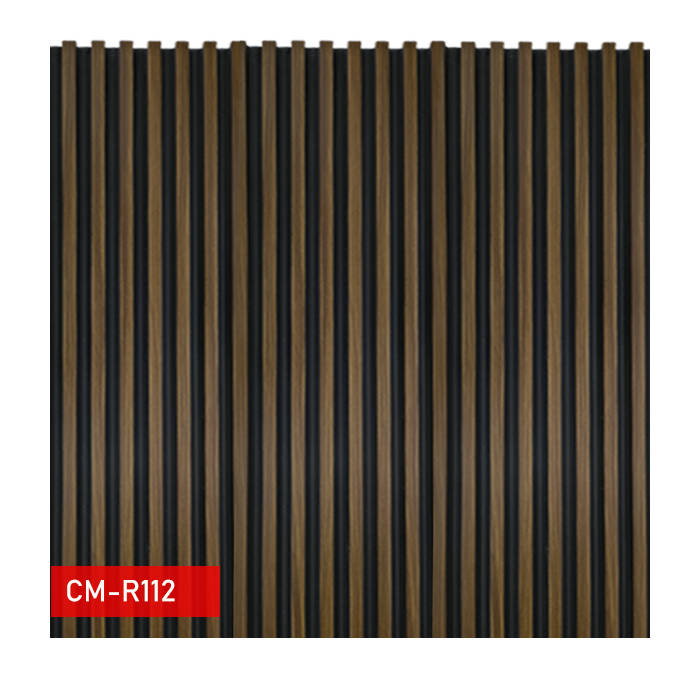 REVESTIMIENTO WALL PANEL BICOLOR CM-R112 CAFE NEGRO