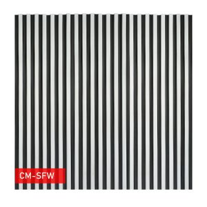 REVESTIMIENTO WALL PANEL BICOLOR CM-BSFW NEGRO/WHITE