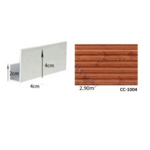 ACCESORIO METAL SIDING 1004 INICIO CAFE 3MTS