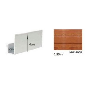 ACCESORIO METAL SIDING 1008 INICIO CAFE 3MTS