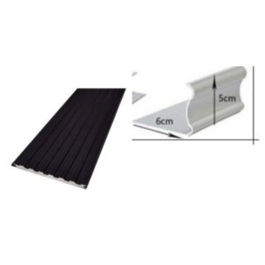 ACCESORIO METAL SIDING 2016 ANGULO VENTANA NEGRO 3MTS